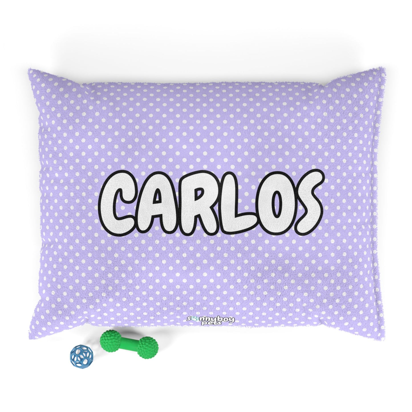 Custom Name Pet Pillow Bed