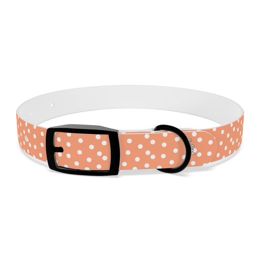 Custom Name Adjustable Pet Collar - Orange