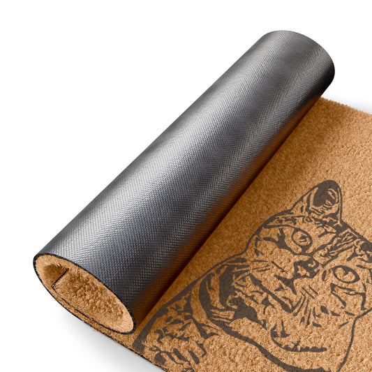 Funny Pet Doormat – “Sorry, the Cat’s A Bit Of A Dick” Welcome Mat | Pet Lover Gift, Cat Owner Home Decor, Funny Housewarming Gift, Outdoor Entry Mat