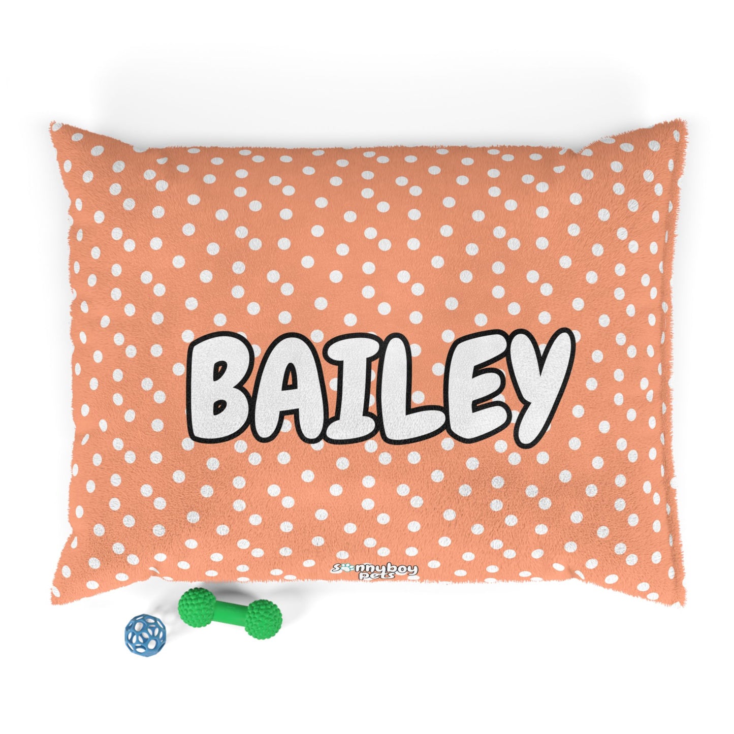 Custom Name Pet Pillow Bed