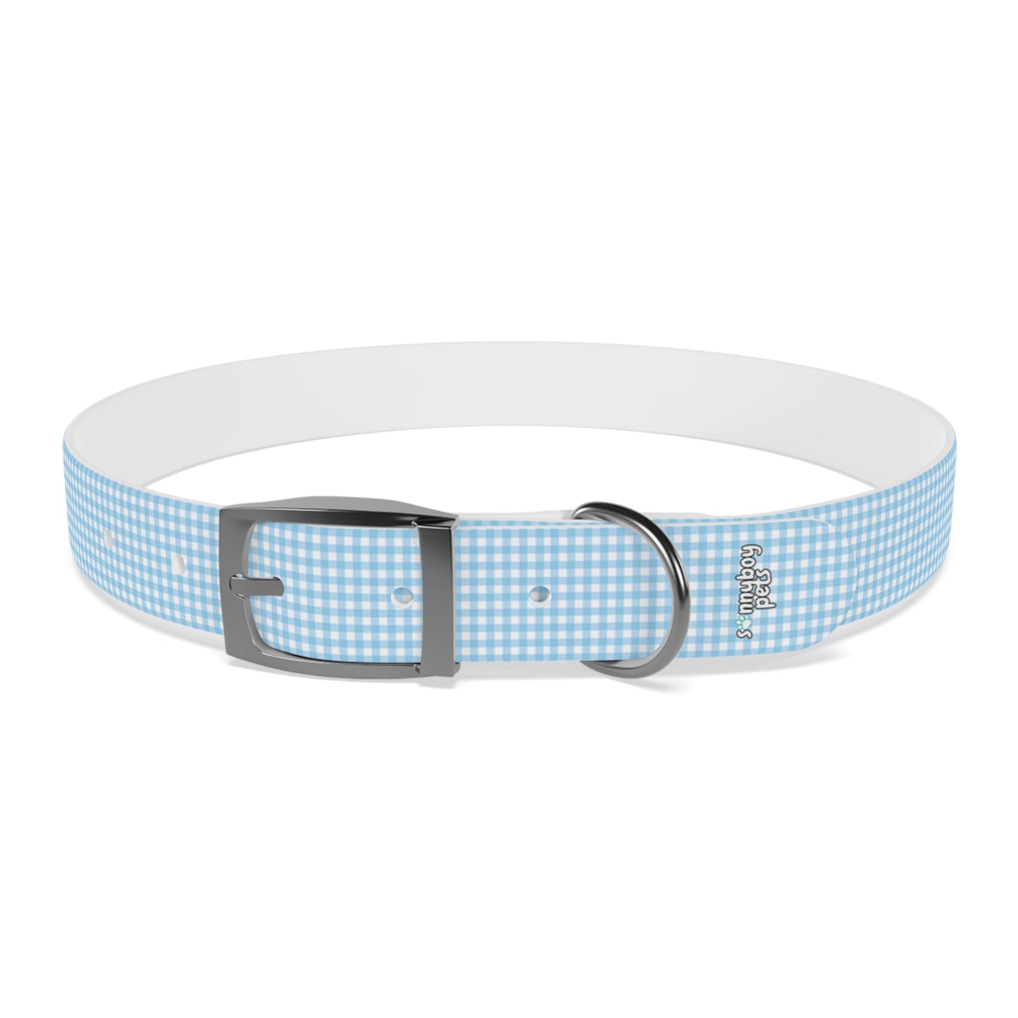 Custom Name Adjustable Pet Collar - Blue