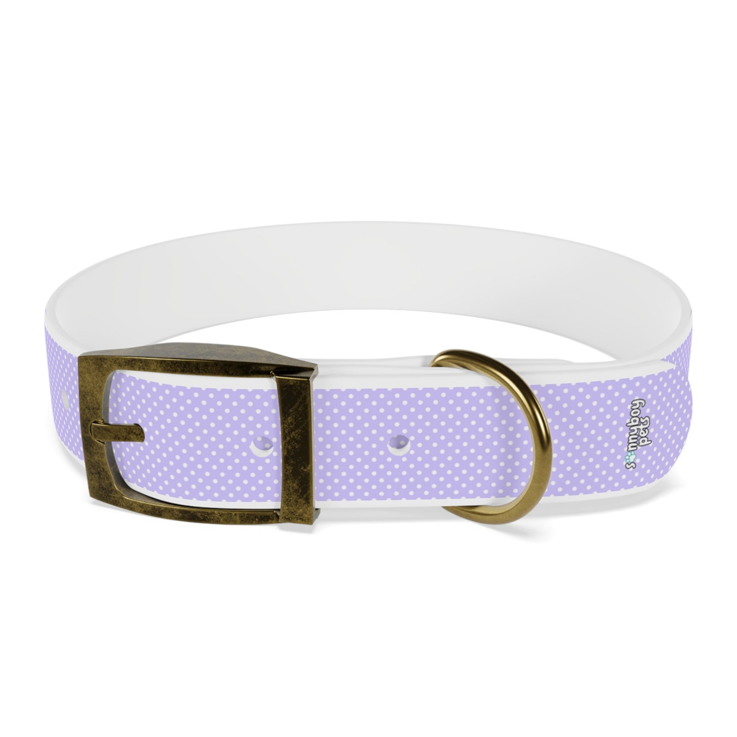 Custom Name Adjustable Pet Collar - Purple