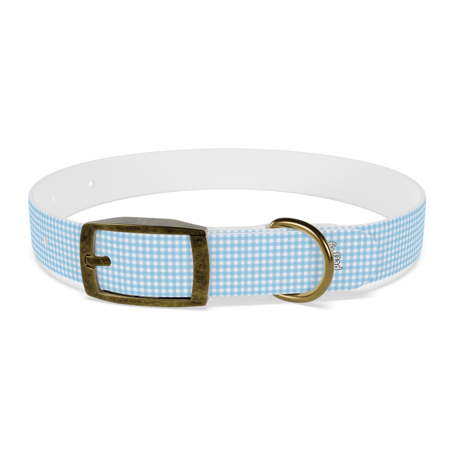 Custom Name Adjustable Pet Collar - Blue
