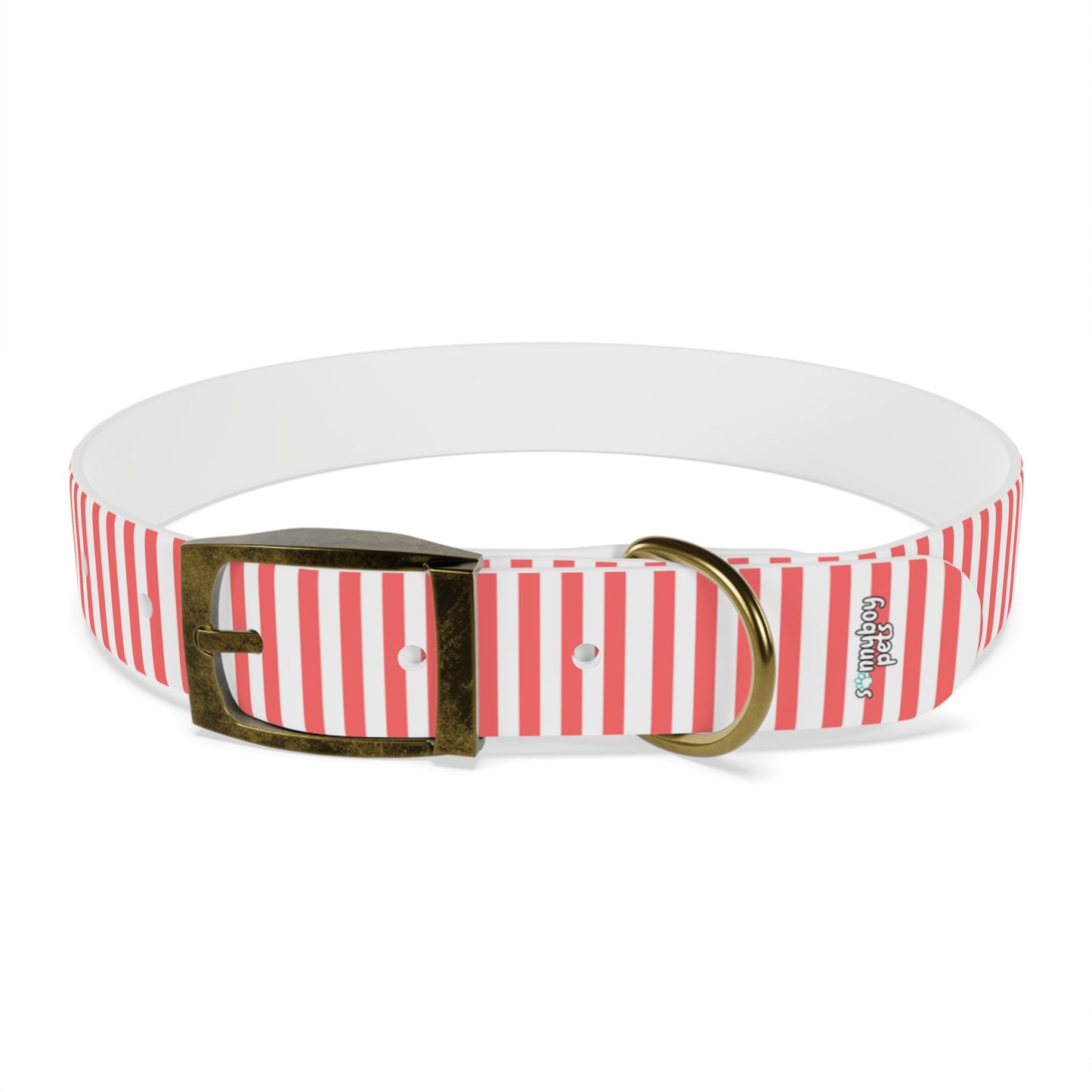Custom Name Adjustable Pet Collar - Pink