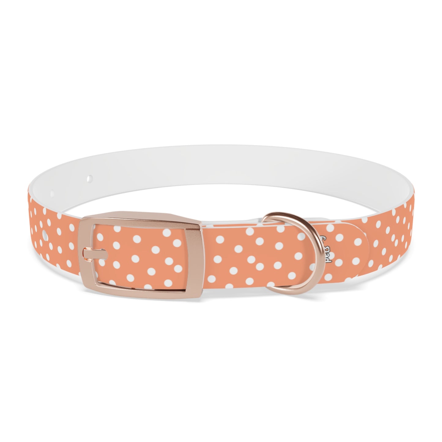 Custom Name Adjustable Pet Collar - Orange