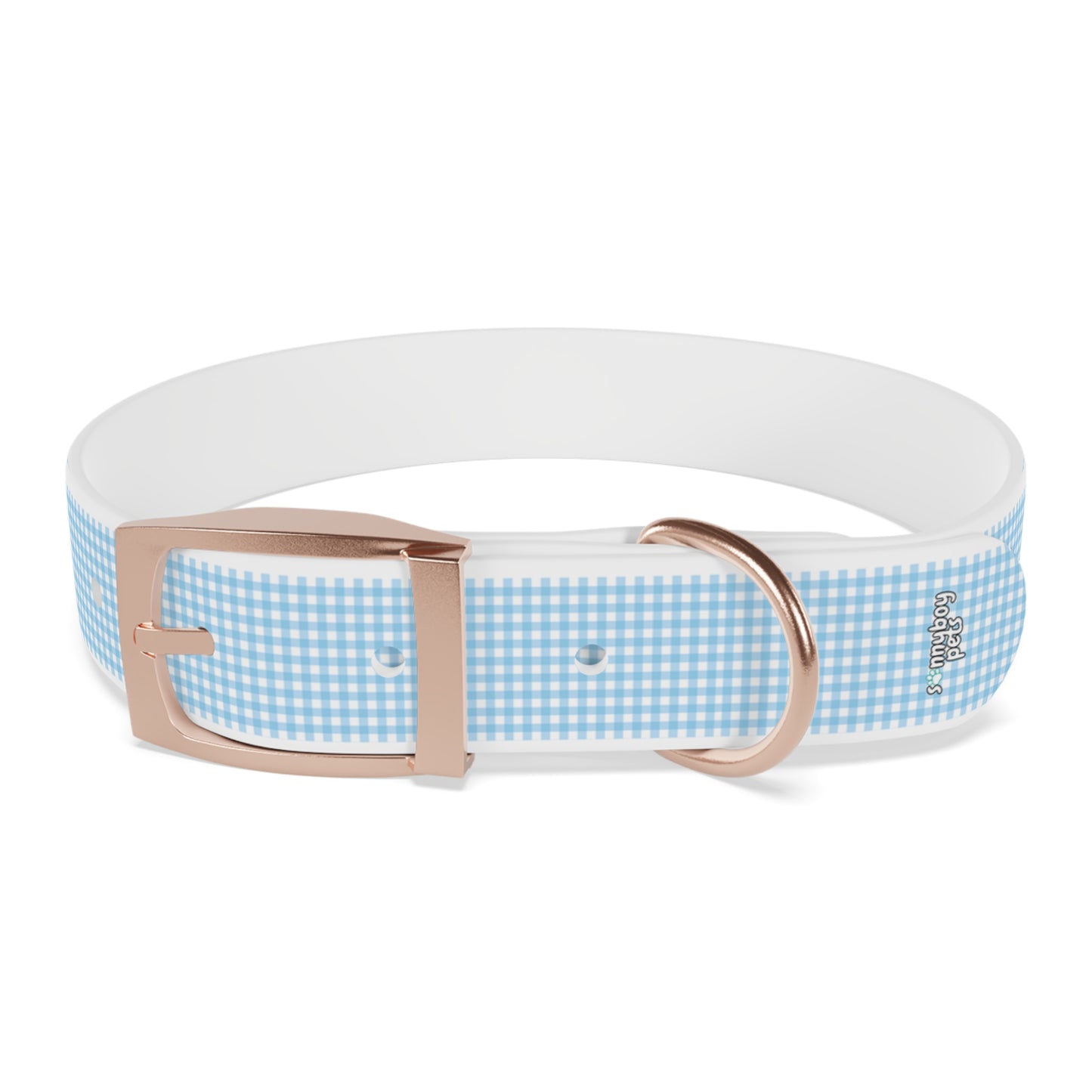 Custom Name Adjustable Pet Collar - Blue