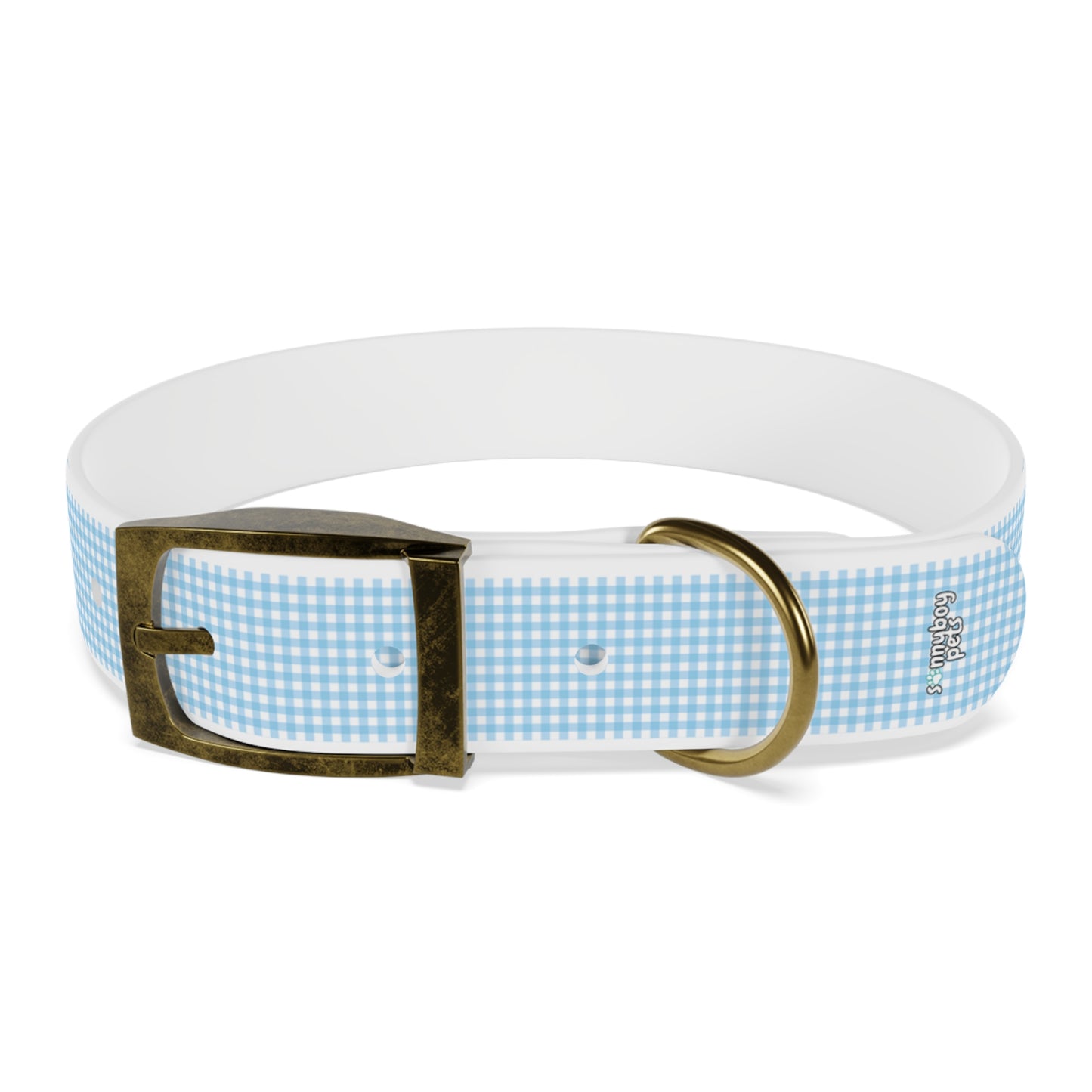 Custom Name Adjustable Pet Collar - Blue