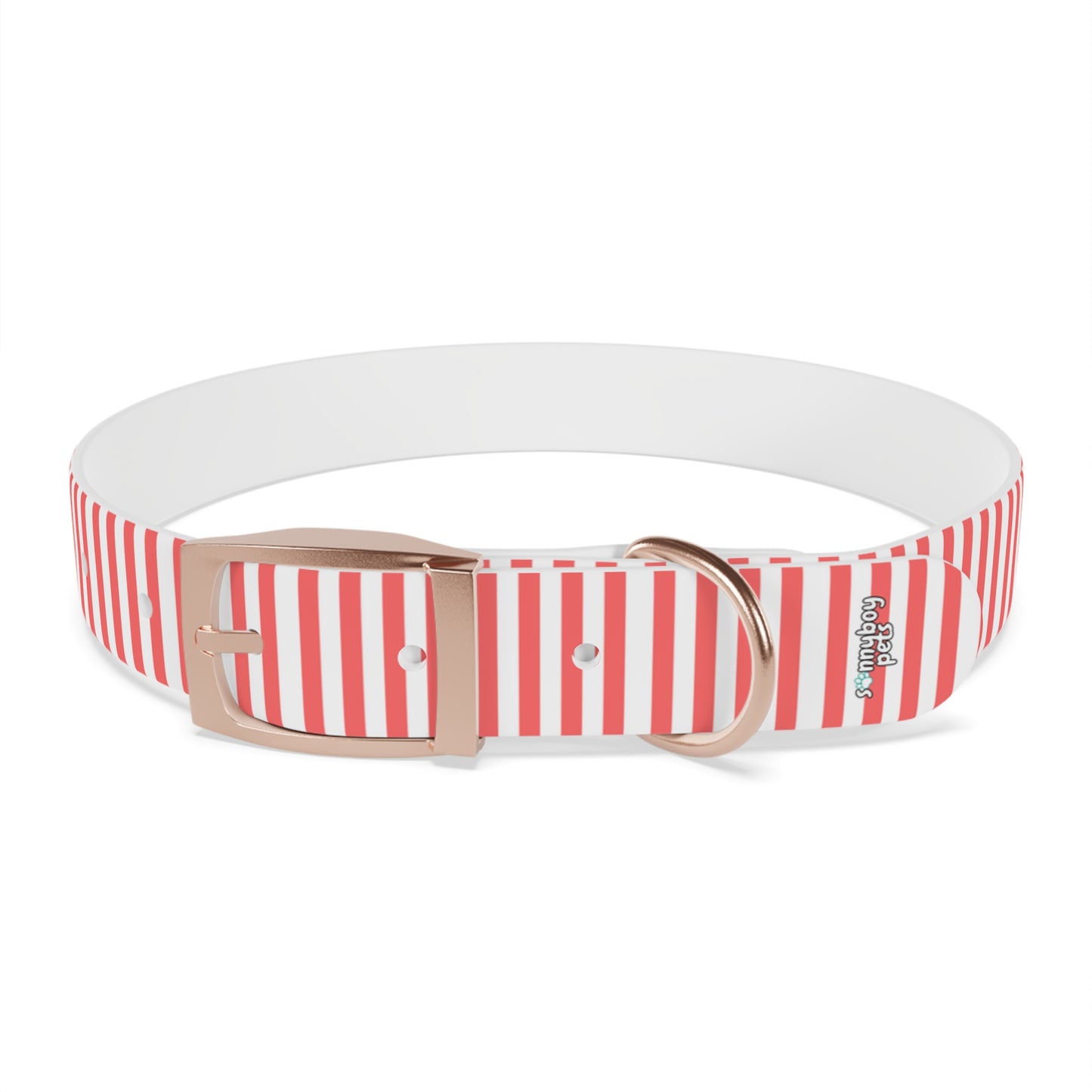 Custom Name Adjustable Pet Collar - Pink