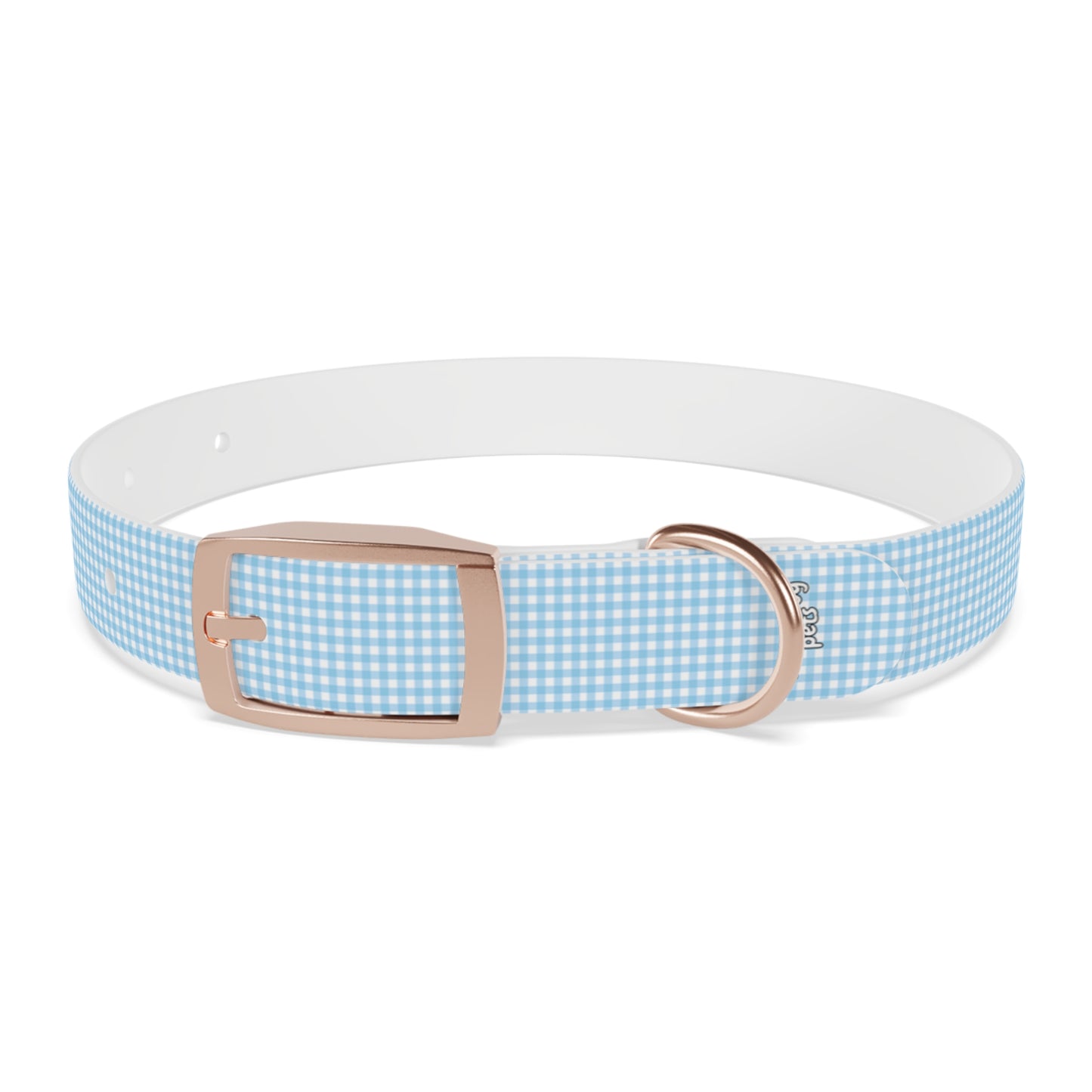 Custom Name Adjustable Pet Collar - Blue