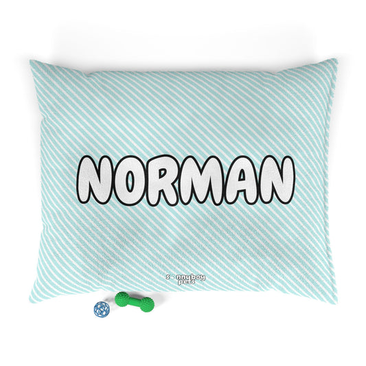 Custom Name Pet Pillow Bed