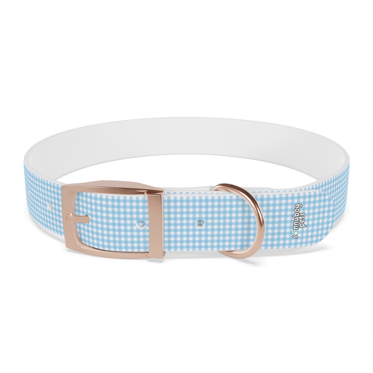 Custom Name Adjustable Pet Collar - Blue