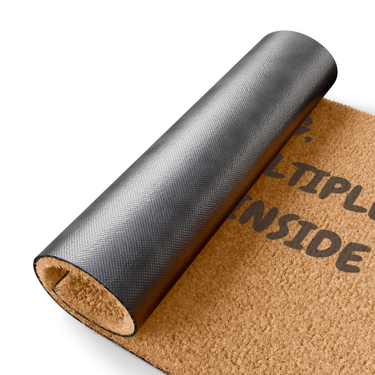 Funny Pet Doormat – “There Are Multiple Asshole Cats Inside” Welcome Mat | Pet Lover Gift, Cat Owner Home Decor, Funny Housewarming Gift, Outdoor Entry Mat