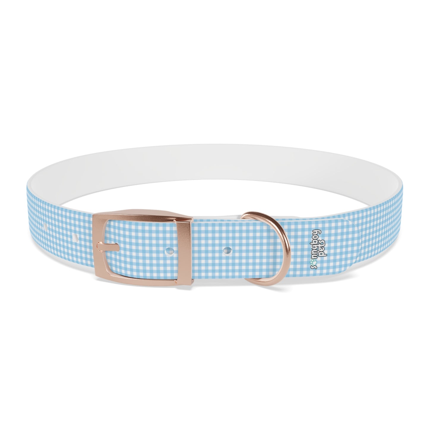 Custom Name Adjustable Pet Collar - Blue