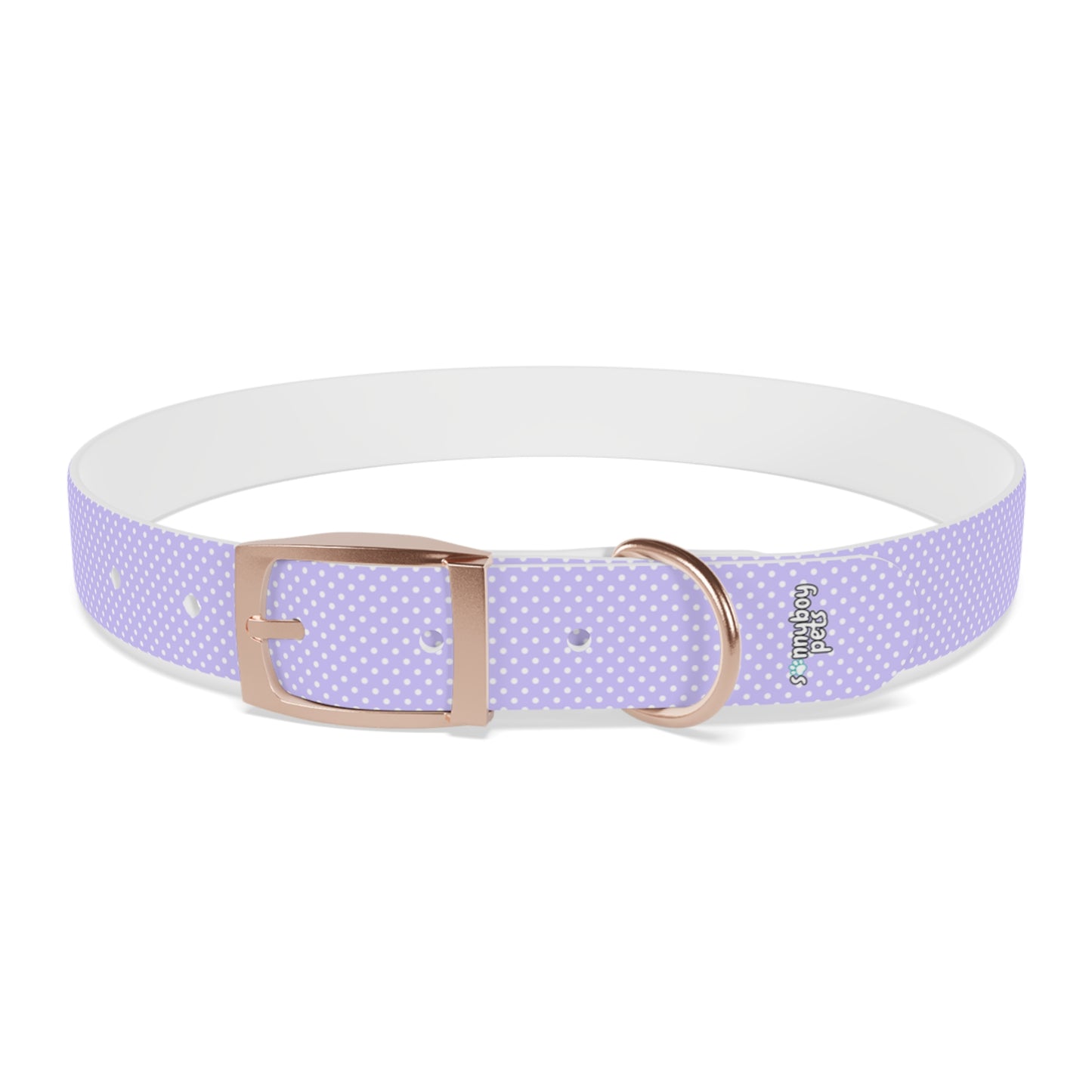 Custom Name Adjustable Pet Collar - Purple