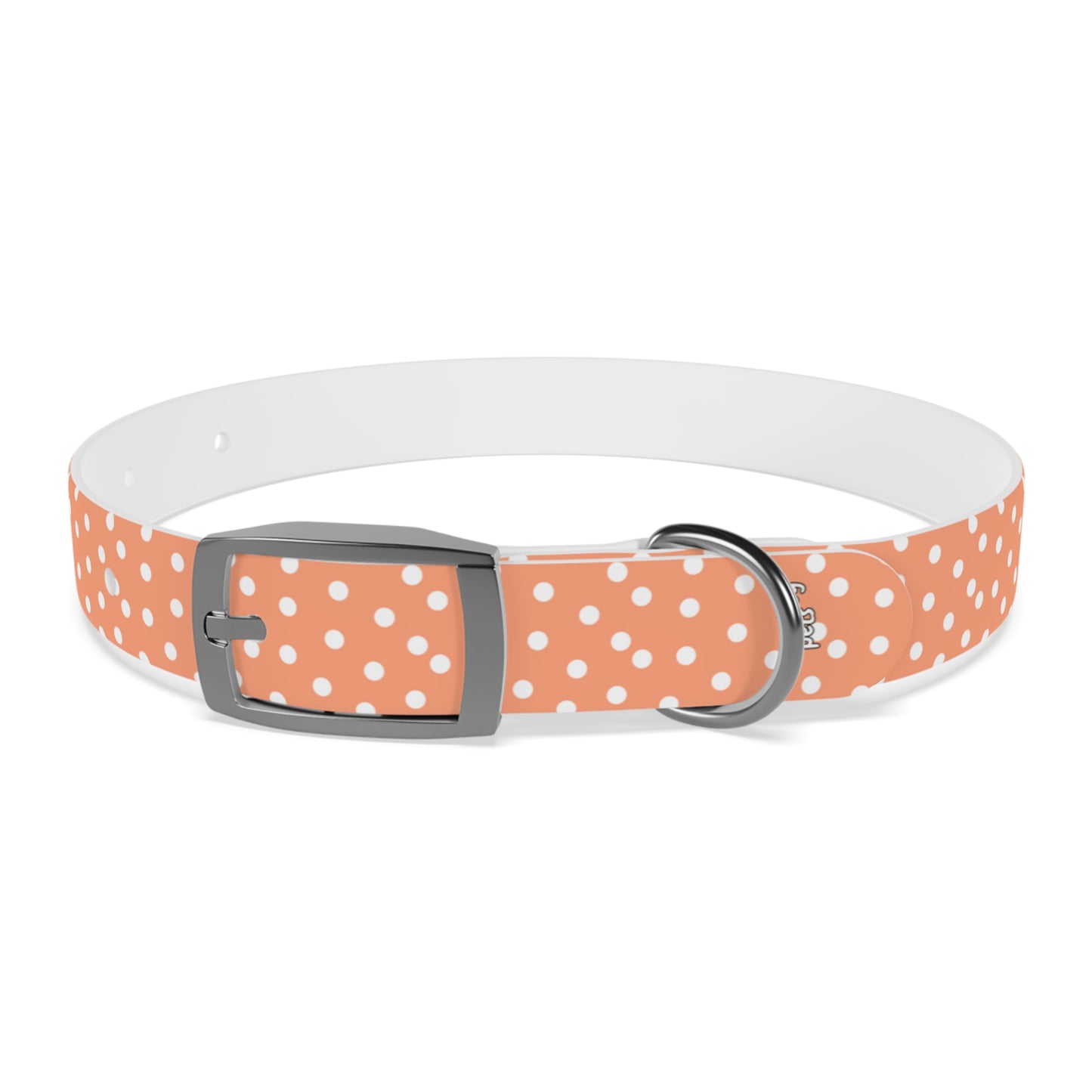 Custom Name Adjustable Pet Collar - Orange