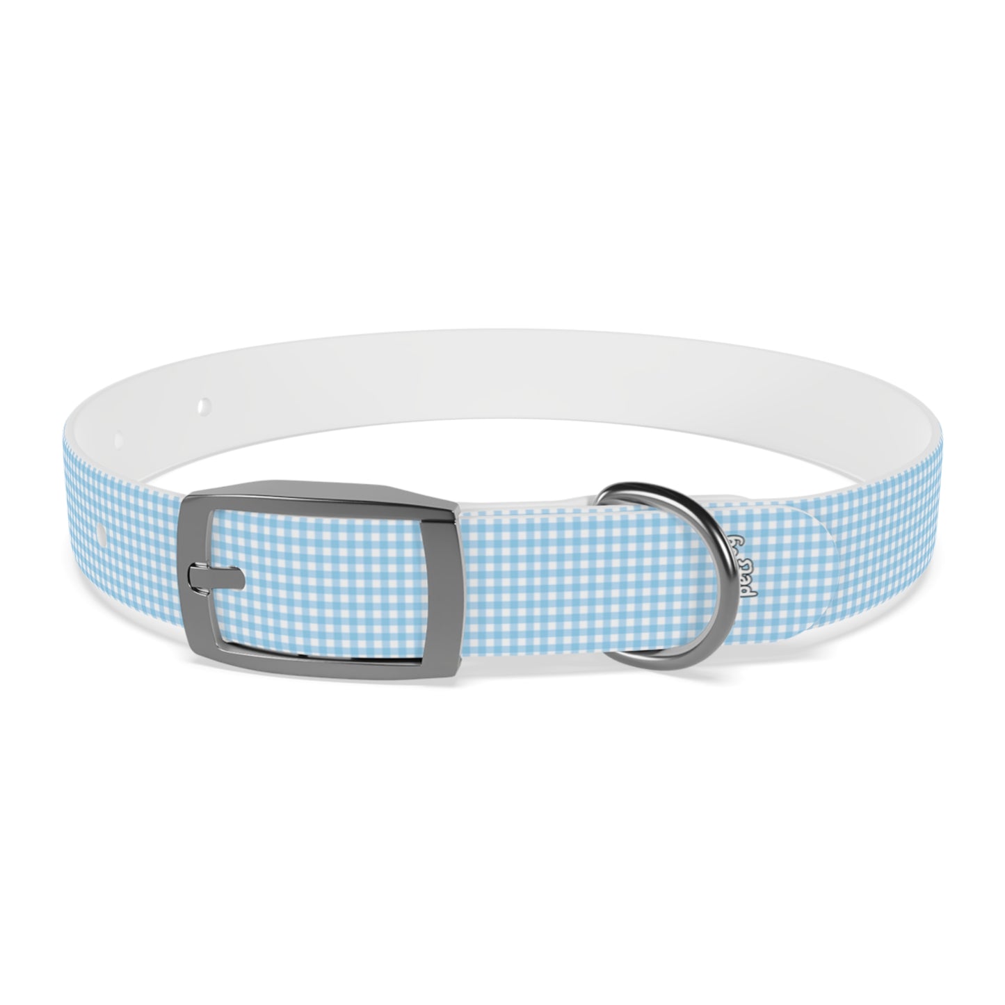 Custom Name Adjustable Pet Collar - Blue