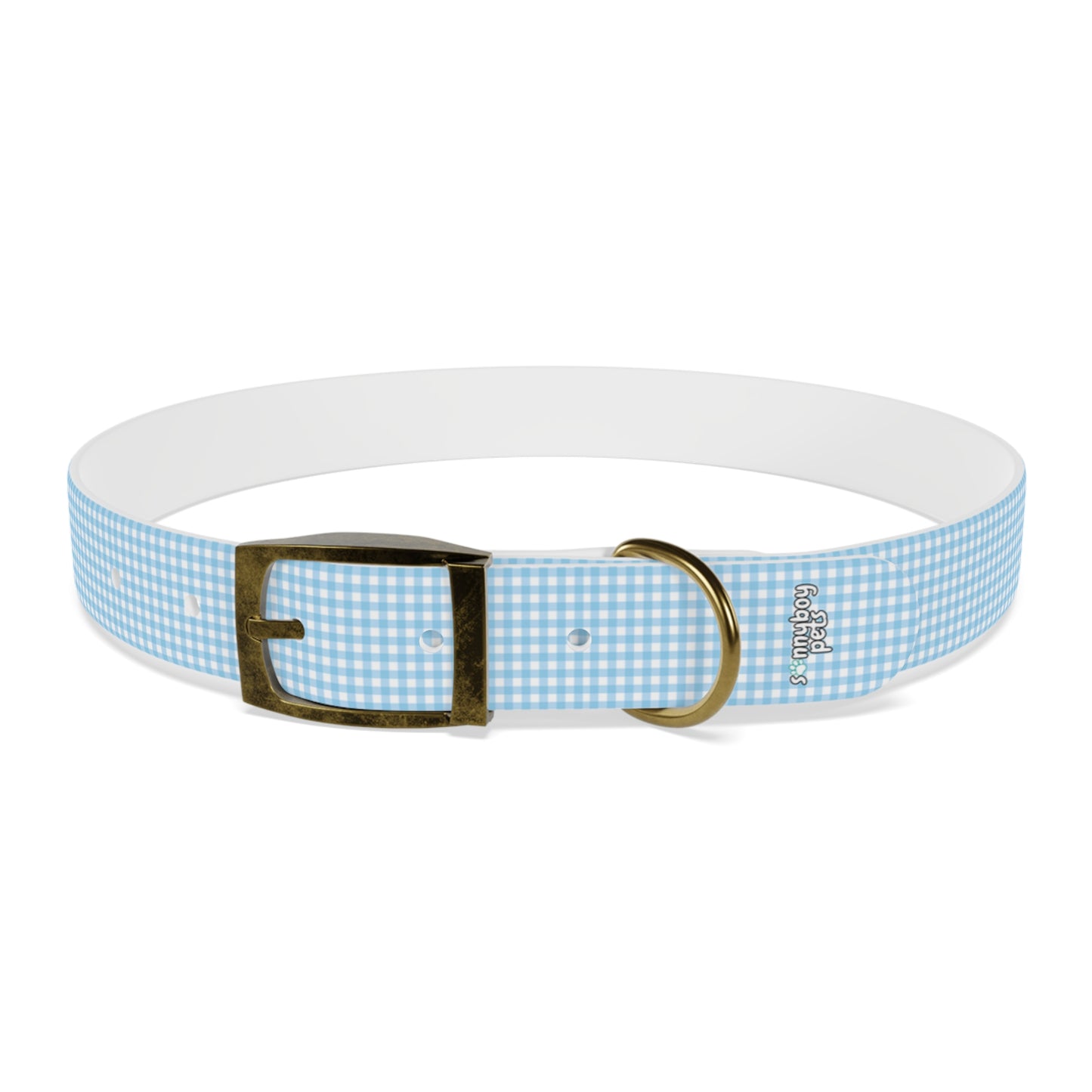 Custom Name Adjustable Pet Collar - Blue