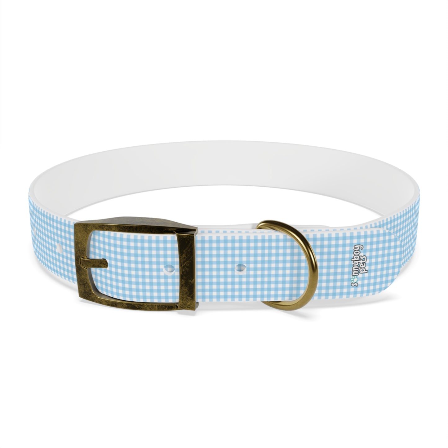 Custom Name Adjustable Pet Collar - Blue
