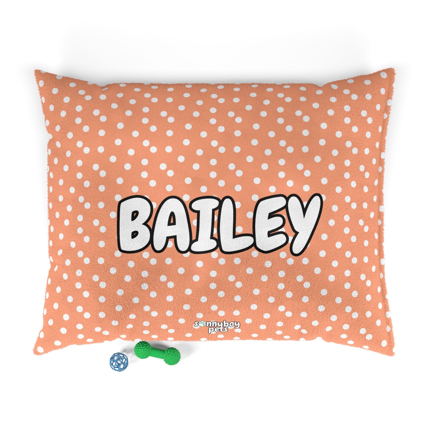 Custom Name Pet Pillow Bed
