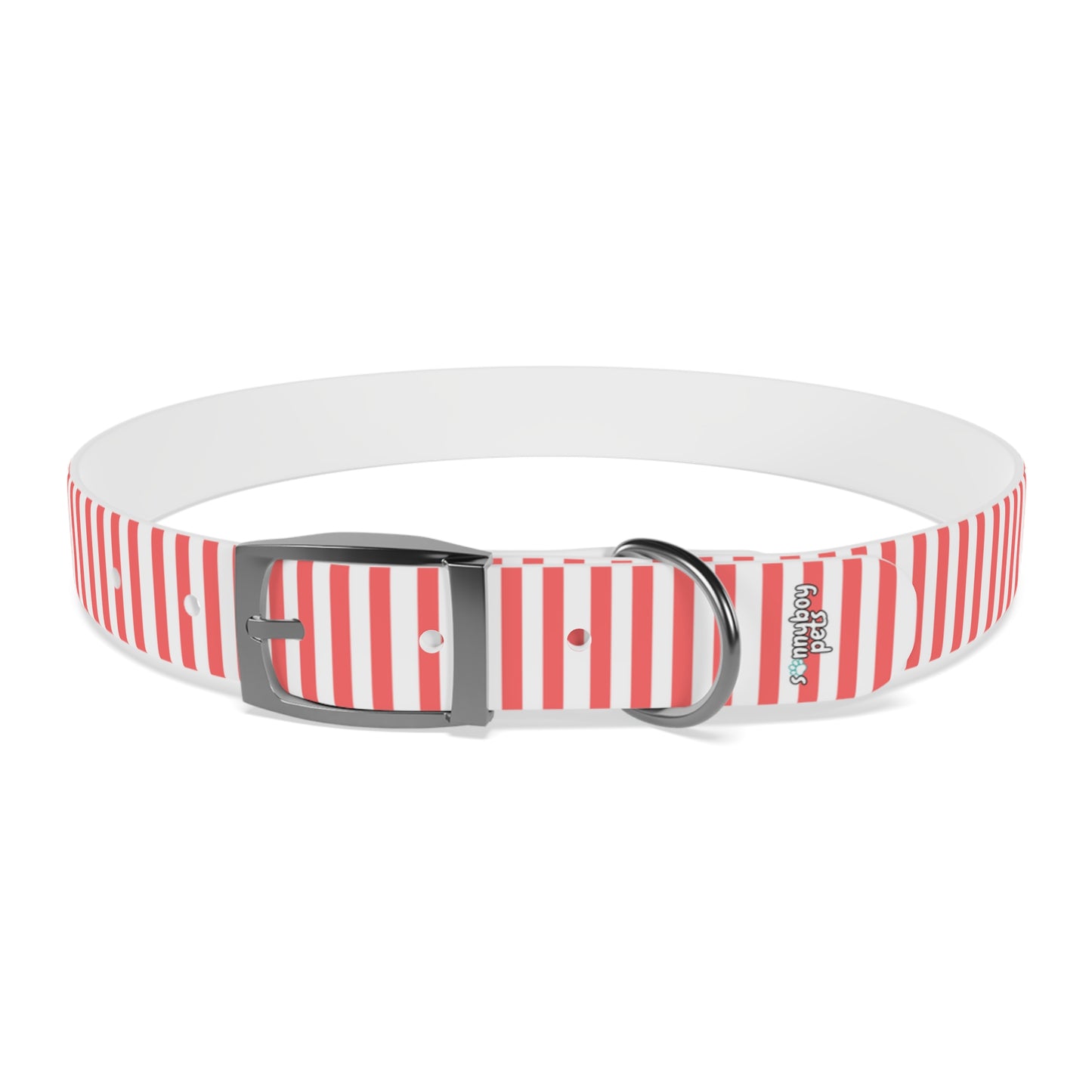 Custom Name Adjustable Pet Collar - Pink